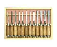 PROMA tekinimo staklės IR stalių kaltai 12 vnt.