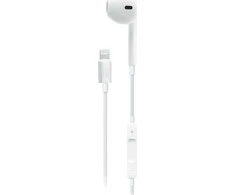 Ausinės Promate MonoPod Ergonomic Mono MFI Certified In-Ear su laidu Earphones Lightning / 1.3m