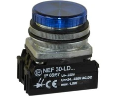 Promet LAMP.NEF30LD/24V-230V MĖLYNA