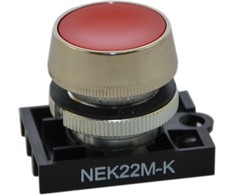 Promet Mygtuko pavara 22mm raudona IP55 su grįžimu (W0-N-NNEK22M-K C)