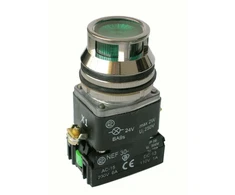 Promet NEF30 saugos mygtukas 30mm žalias - W0-NEE30-KL XY Z