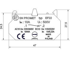 Promet Nuoroda narys EF22GY W0-LEF22GY