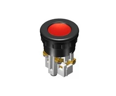 Promet Valdymo mygtukas 38mm raudonas 2Z 2R (W0-N2-1KP C)
