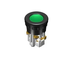 Promet Valdymo mygtukas 38mm žalias su grįžimu - W0-N1-1KP Z