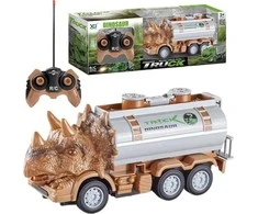 Pronice CIĘŻARÓWKA DINOZAOR ZBIORNIK CYSTERNA ZDALNIE STEROWANY RC ŚWIATŁO DŹWIĘK