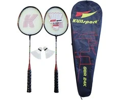 ProNice Badmintono rakečių ir plokštelių rinkinys rekreaciniam žaidimui KUBISPORT
