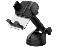 PROOVE Automobilinis telefono laikiklis Crystal Clamp Suction Type Car Mount (Proove)