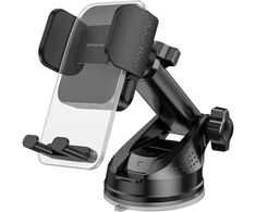 PROOVE Automobilinis telefono laikiklis Crystal Clamp Plus Suction Type Car Mount (Proove)