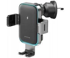 PROOVE Telefono laikiklis su belaidžiu įkrovikliu Triple Clamp Pro 15W (Proove)