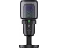 Proove Studijinis žaidimų kondensatorinis mikrofonas 24 bitų 96 kHz USB-C RGB stovas / Gmmc00022401 / Micro