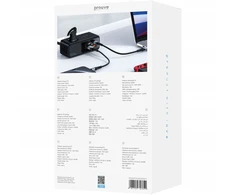 PROOVE Homester Pro įkroviklis Maitinimo juosta 2x USB 2x USB-C 65W (SB10606)