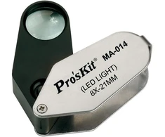Oem Didinimo stiklas su LED pašvietimu 8x MA-014 Pro'sKit