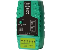 Proskit PoE ir LAN tinklų kabelių testeris, RJ11/RJ12/RJ45, Pros'sKIt