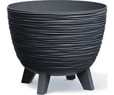 Prosperplast Donica Furu antracito śr. 395 mm DFUR400-S433