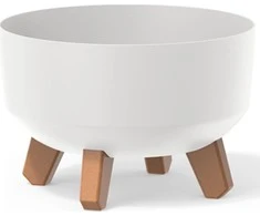 Prosperplast Gracia pot Low DGRL240L baltieji