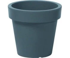 Prosperplast Dekoratyvinis gėlių vazonas Lofly Ø24.5cm H22.5cm plastikinis/pilkas
