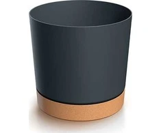 Prosperplast donicžė cilindrinė antracit 18 cm