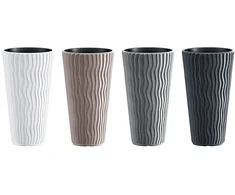 Prosperplast Plastikinis vazonas Properplast Sandy Slim, Ø29.7 cm