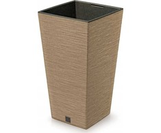 Prosperplast Vazonas FURU SQUARE ECO WOOD - NATURO FSC MIX