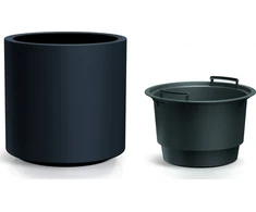 Prosperplast HEOS puodas – antracitas (DBHER400-S433)