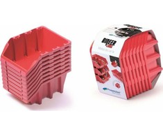 Prosperplast DĖKLAI 10 BINEER ILGŲ 6 Vnt. RAUDONA 249x158x213mm KBILS25-3020