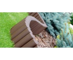 Prosperplast IPAL5 Plastikiniai sodo vejos apvadai, spalva: terracotta, 2,7 m