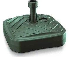 Saulės skėčio pagrindas Prosperplast 39x39x13cm/12L žalias