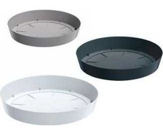 Prosperplast Plastikinė lėkštelė LOFLY, baltos sp., 27 cm