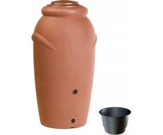PROSPERPLAST Lietaus vandens talpa AQUACAN BABY 210 l molio spalvos, ICAN210