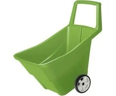 Prosperplast Plastikinis sodo vežimėlis Load&amp;Go III, žalios spalvos