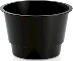 Prosperplast Plastikinis vazono įdėklas, juodos sp., 28 x 17 cm