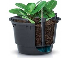 Prosperplast Plastikinis vazono įdėklas, juodos sp., 28 x 17 cm