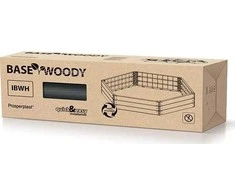Prosperplast Paaukštinta lysvė Base Woody 148x129x25cm plast./antracito sp.