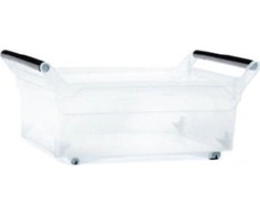 Prosperplast Dėžė plastikinė permatoma 58x38x26 cm NUK low KEDEN NUK6L-S429