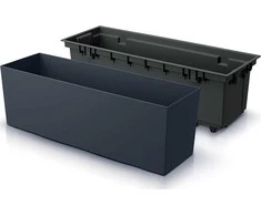 Prosperplast Urbi Case DUC600 vazonas, antracitas