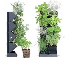 Prosperplast Vertikalus sodo stovas Mini Cascade antracitas