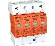 Protec Apsauga nuo viršįtampių 4p B+C (I+II) BY1-B+C 4P 3212040 PRO-TEC