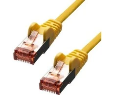 ProXtend ProXtend F / UTP CAT6 PVC AWG 26 CCA geltonasis 1.5M