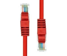 ProXtend ProXtend U/UTP CAT5e PVC AWG 24 CU Raudona 1.5M