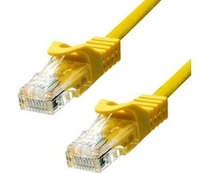 ProXtend ProXtend U/UTP CAT5e PVC AWG 24 CU Geltona 2M