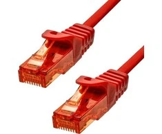 ProXtend U/UTP CAT6 LSZH AWG 24 CU Raudona 0,5M