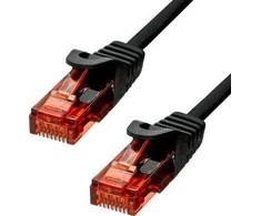ProXtend ProXtend U / UTP CAT6 LSZH AWG 24 CU Juodas 0.75M