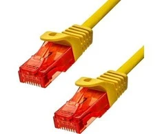 ProXtend ProXtend U / UTP CAT6 LSZH AWG 24 CU Geltona 0.75M
