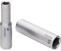 3/8" Šešiakampė prailginta galvutė PROXXON 18 mm
