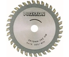 Pjovimo diskas Proxxon; 80x1,6x10,0 mm; Z36