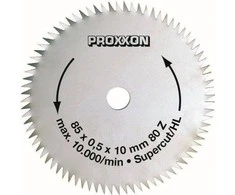 Pjovimo diskas Proxxon; 85x0,5x10,0 mm; Z80