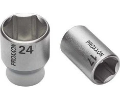3/8" Šešiakampė galvutė PROXXON 17 mm