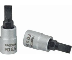 Galvutė su plokščiu antgaliu PROXXON FD 1/4", 8mm