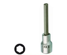 Galvutė su prailg. šešiakampiu antgaliu PROXXON 1/2" 6 mm