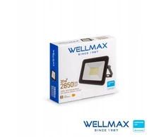 Prožektorius Wellmax LED prožektorius 30W 95lm/W 2850lm IP65 Neutrali 4000K SAMSUNG / GOL1FLN030